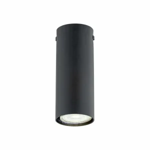 Cheap EMIBIG LIGHTING Spot pour plafond Tecno 1S, acier, GU10, hauteur 15 cm, noir
