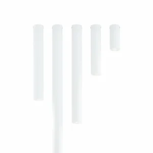 Cheap EMIBIG LIGHTING Spot pour plafond Tecno 1XXL, acier, GU10, hauteur 80 cm, blanc