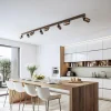 Discount TK Lighting Spot pour plafond Top, ajustable, brun, à 8 lampes linear