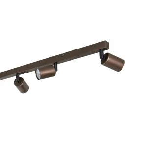 Discount TK Lighting Spot pour plafond Top, ajustable, brun, à 8 lampes linear