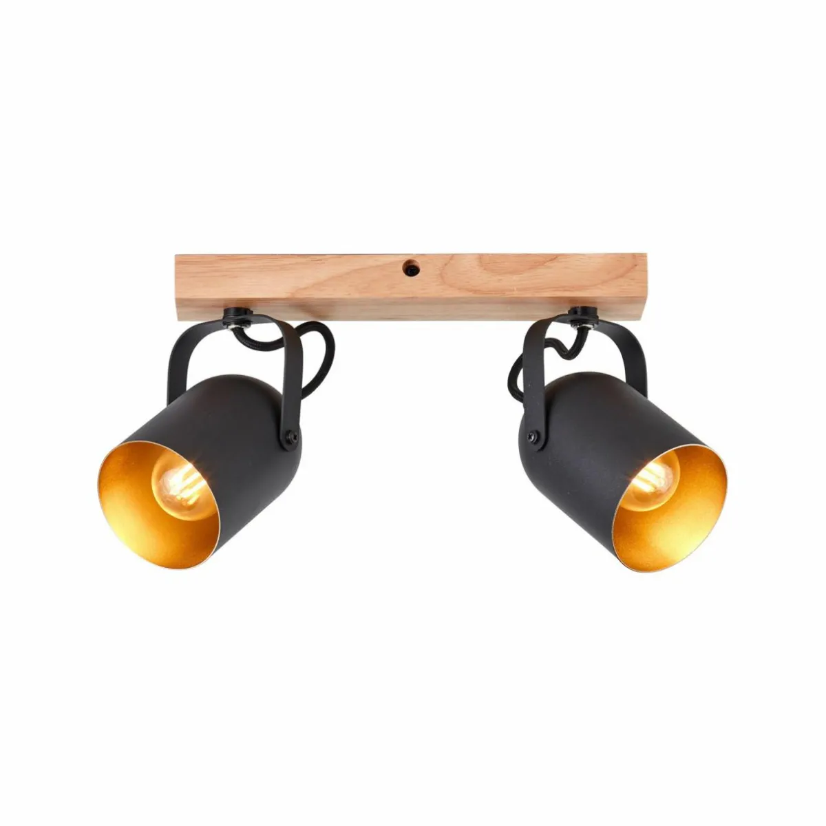 spot_pour_plafond_tronte_longueur__cm_noiror___lampes_1.webp Cheap Brilliant Spot pour plafond Tronte, longueur 37,5 cm, noir/or, à 2 lampes.