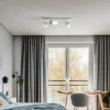 Best Sale SIGMA Spot pour plafond Zoom, à 3 lampes, blanc