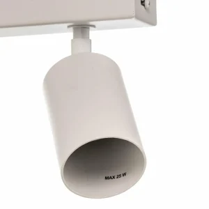 Best Sale SIGMA Spot pour plafond Zoom, à 3 lampes, blanc