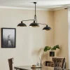 Cheap ALDEX Suspension 1036, à 3 lampes, noire-dorée