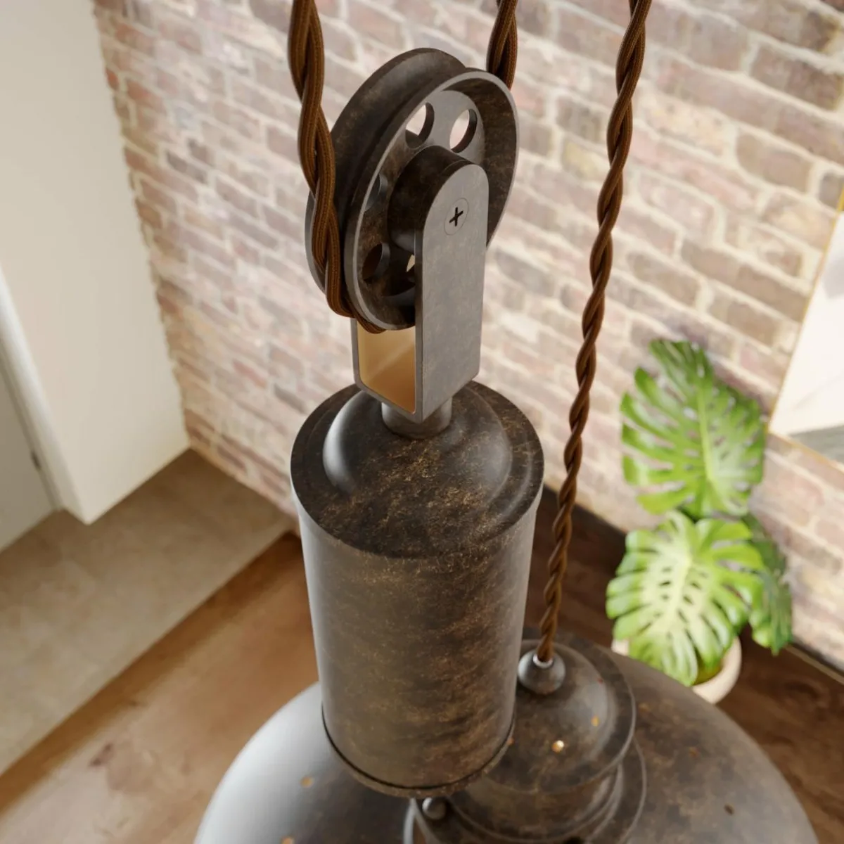 suspension__cble_rglable_en_hauteur_louisanne_2.webp Sale Lindby Suspension à câble réglable en hauteur Louisanne
