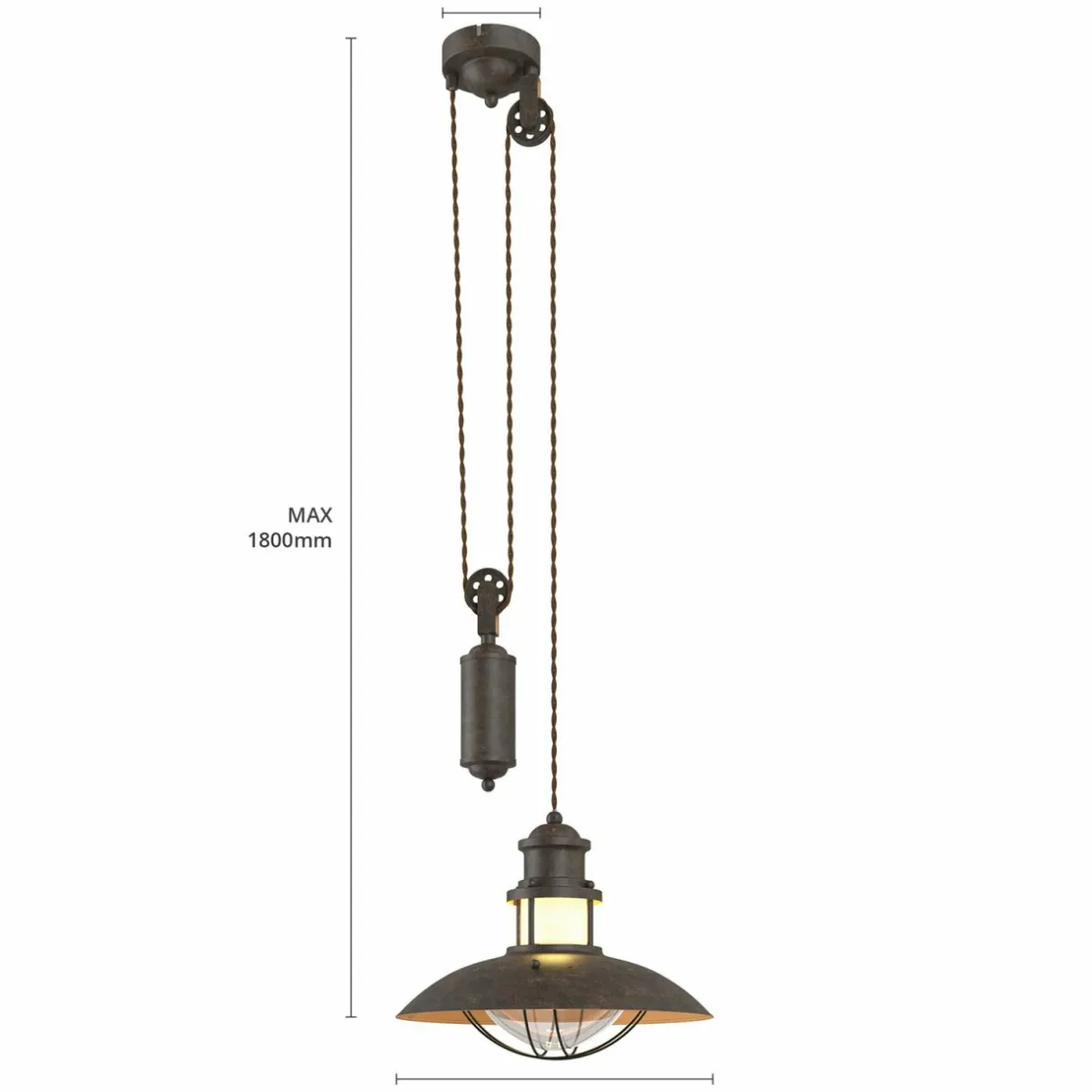suspension__cble_rglable_en_hauteur_louisanne_4.webp Sale Lindby Suspension à câble réglable en hauteur Louisanne