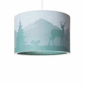 Sale Elobra Suspension 25/40 Scandi Forêt, Ø 40 cm, vert, à 1 lampe
