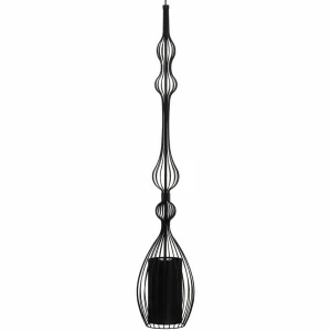 Flash Sale Nowodvorski Lighting Suspension Abi L de forme allongée, noire
