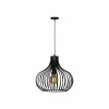 Store Freelight Suspension Aglio, Ø 38 cm, noir, métal