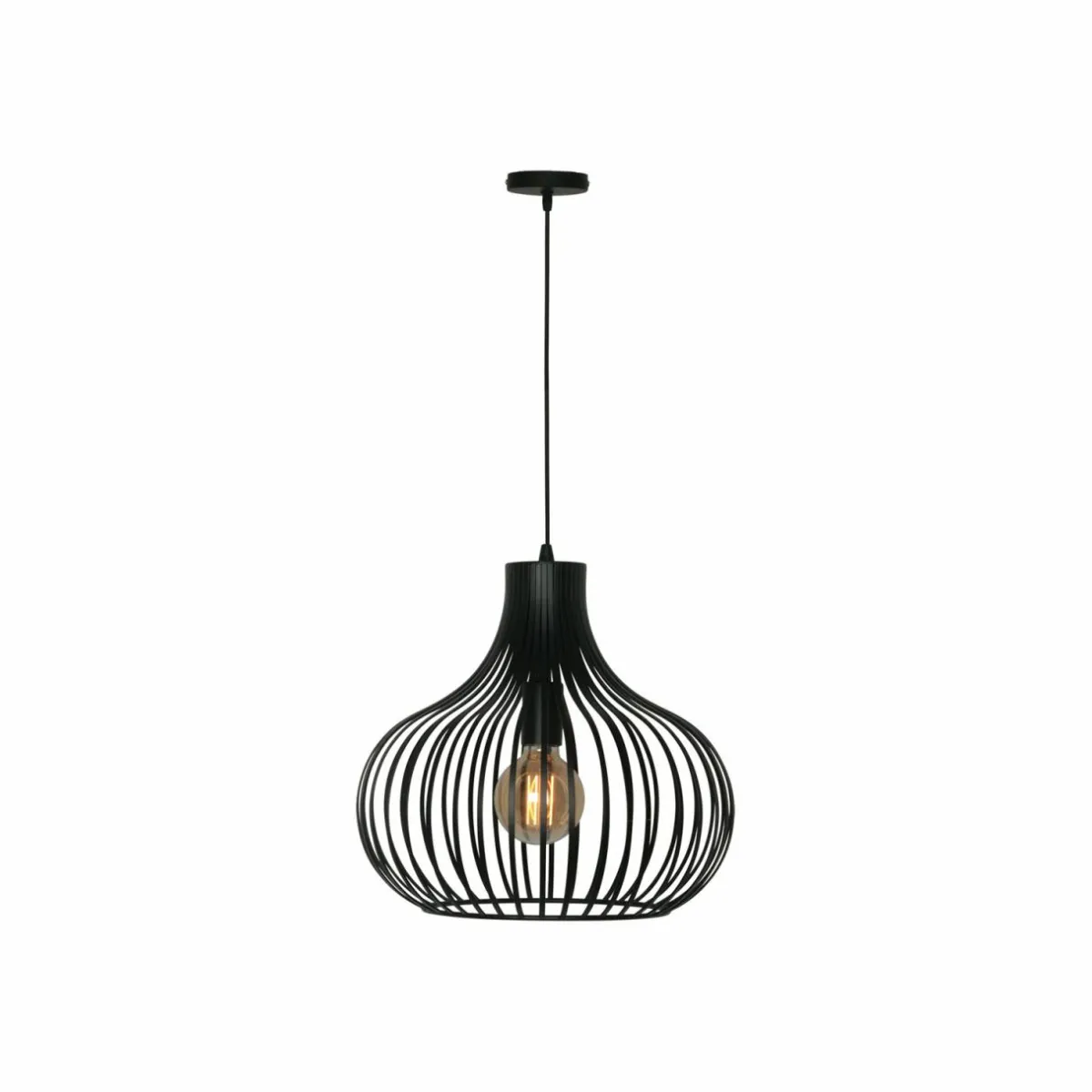 suspension_aglio___cm_noir_mtal_0-2.webp Store Freelight Suspension Aglio, Ø 38 cm, noir, métal