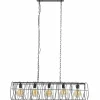 Fashion Zijlstra Suspension Aina 5 lampes avec spirales
