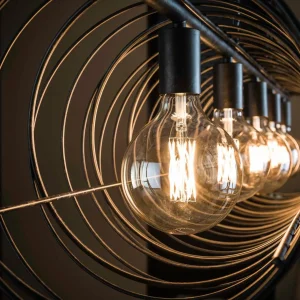 Fashion Zijlstra Suspension Aina 5 lampes avec spirales