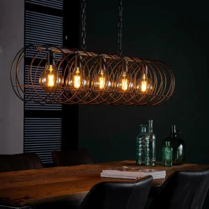 Fashion Zijlstra Suspension Aina 5 lampes avec spirales