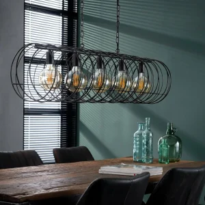 Fashion Zijlstra Suspension Aina 5 lampes avec spirales