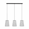 Discount EGLO Suspension Alsager avec trois abat-jour feutre