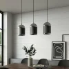 Flash Sale Argon Suspension Anadia à 3 lampes, allongée, anthracite