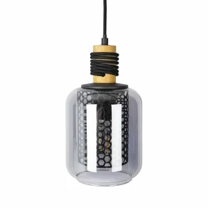 Clearance NOWA GmbH Suspension Ando abat-jour en verre, 4 lampes