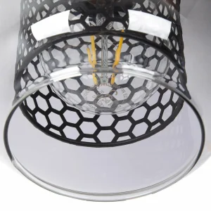Clearance NOWA GmbH Suspension Ando abat-jour en verre, 4 lampes