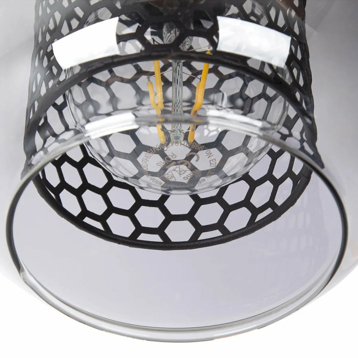 suspension_ando_abatjour_en_verre__lampes_2.webp Clearance NOWA GmbH Suspension Ando abat-jour en verre, 4 lampes