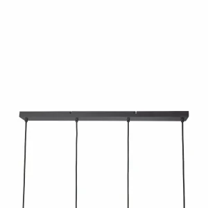 Clearance NOWA GmbH Suspension Ando abat-jour en verre, 4 lampes