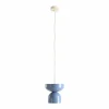 Fashion ALDEX Suspension Api, bleu, abat-jour métallique, 30 cm
