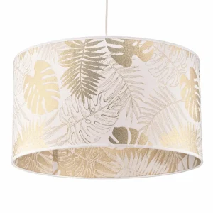 New Duolla Suspension Areca avec motif de feuilles, or
