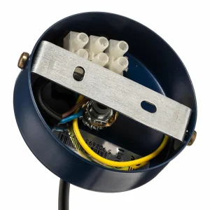 Best Sale Eko-Light Suspension Arena longue à une lampe, bleu-doré