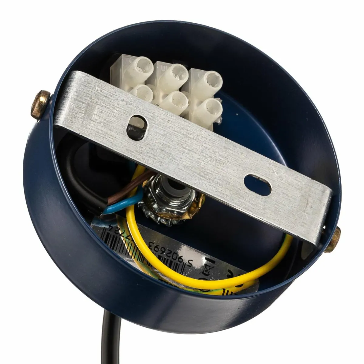 suspension_arena_longue__une_lampe_bleudor_6.webp Best Sale Eko-Light Suspension Arena longue à une lampe, bleu-doré