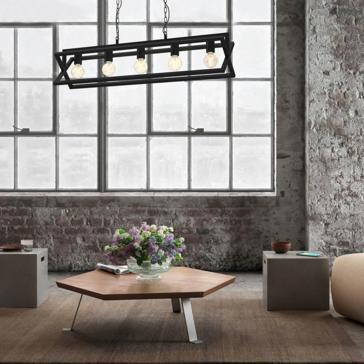 suspension_arnold_noire___lampes_0.webp Cheap Eko-Light Suspension Arnold, noire, à 5 lampes
