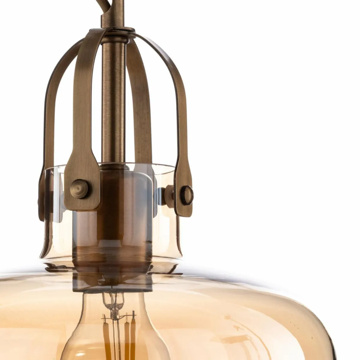 suspension_ave_avec_abatjour_verre_teint_3.webp Outlet Avonni Suspension AV-5064-1E avec abat-jour verre teinté