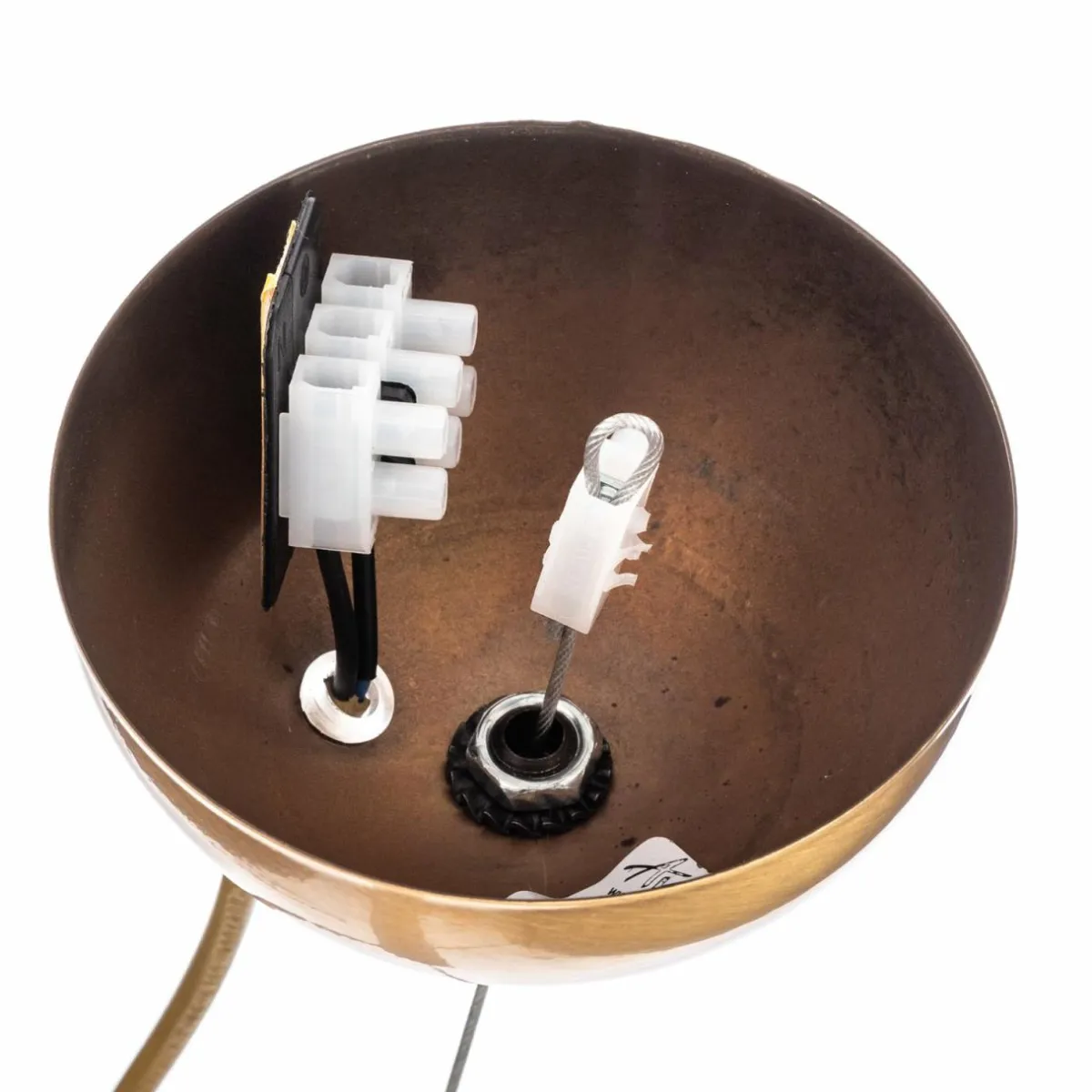 suspension_ave_avec_abatjour_verre_teint_6.webp Outlet Avonni Suspension AV-5064-1E avec abat-jour verre teinté