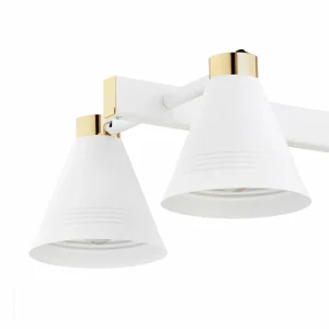 Sale Euluna Suspension Avenidos, à six lampes, blanche