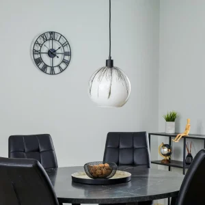 Outlet Solbika Lighting Suspension Ball décor pissenlit en haut Ø 25cm