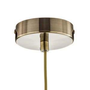 Best Sale Searchlight Suspension Balls avec verre de lampe ambré 25 cm