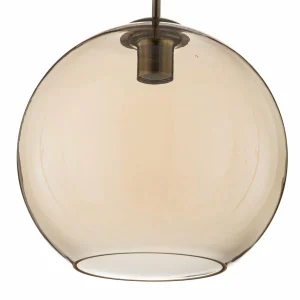 Shop Searchlight Suspension Balls avec verre de lampe ambré 30 cm