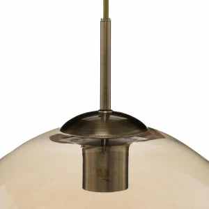 Shop Searchlight Suspension Balls avec verre de lampe ambré 30 cm