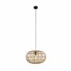 Store Eco-Light Suspension Bamboo, naturel, hauteur 25 cm, Ø 40 cm