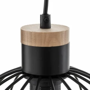 Cheap EMIBIG LIGHTING Suspension Barbado, à 3 lampes, noire