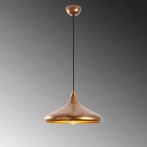 Cheap Opviq Suspension Barek 11545, laiton bruni, métal, Ø 34 cm