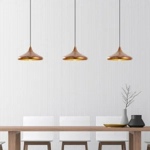Cheap Opviq Suspension Barek 11545, laiton bruni, métal, Ø 34 cm