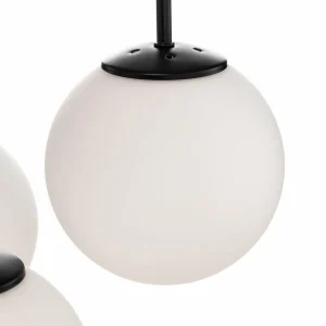 Cheap Luminex Suspension Berlin à 6 lampes noir