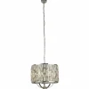 Clearance Searchlight Suspension Bijou abat-jour verre cristal, Ø 44 cm