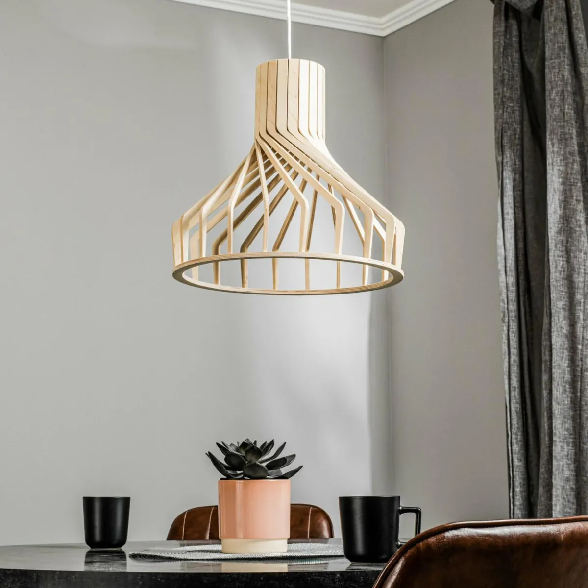 suspension_bio_s_avec_abatjour_en_bois_gu_0.webp Flash Sale Nowodvorski Lighting Suspension Bio S avec abat-jour en bois, GU10