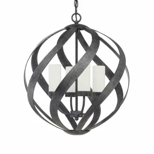 Best Quintiesse Suspension Blacksmith noire/blanche Ø 50,1 cm