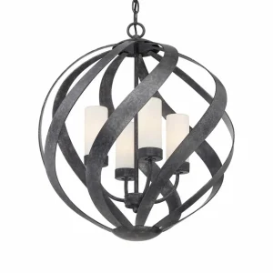 Best Quintiesse Suspension Blacksmith noire/blanche Ø 50,1 cm
