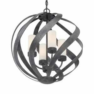 Best Quintiesse Suspension Blacksmith noire/blanche Ø 50,1 cm