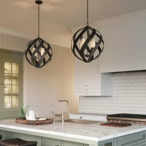 Best Quintiesse Suspension Blacksmith noire/blanche Ø 50,1 cm