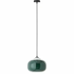 Discount Brilliant Suspension Blop en verre, verte