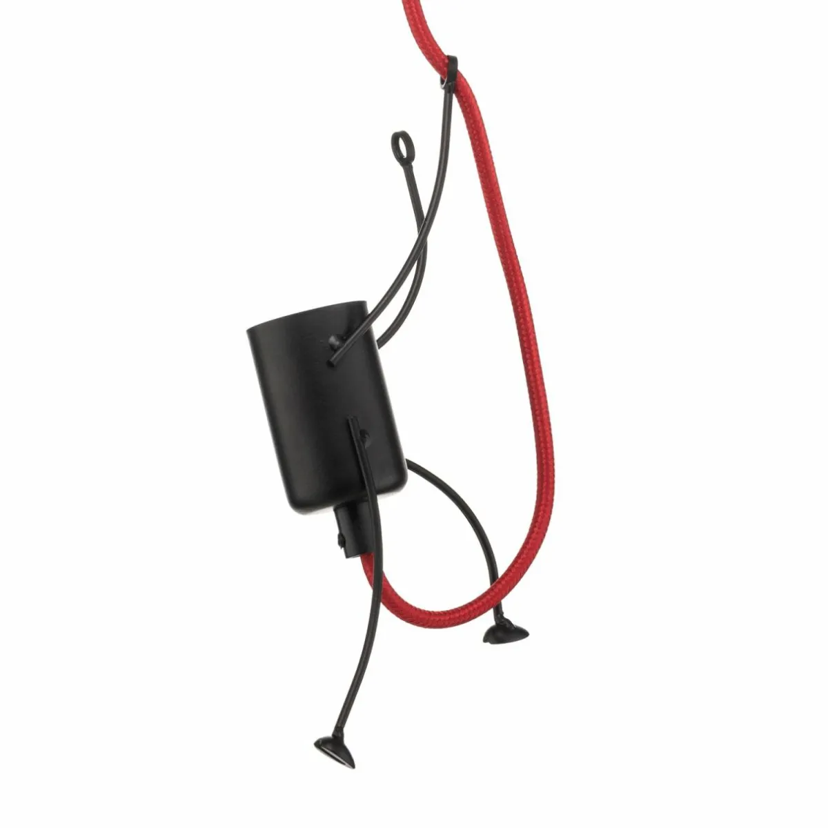 suspension_bobi__en_noir_cble_rouge___lampe_1.webp Online EMIBIG LIGHTING Suspension Bobi 1 en noir, câble rouge, à 1 lampe