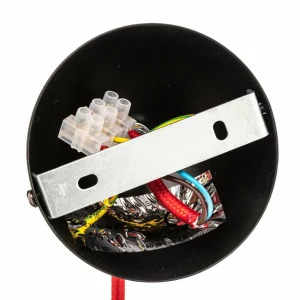 Online EMIBIG LIGHTING Suspension Bobi 1 en noir, câble rouge, à 1 lampe